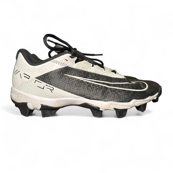 Nike Vapor Edge Shark II Men’s Football Cleats in black & white Sz 7.5 - Picture 2 of 8